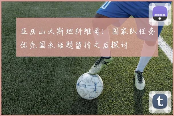 亚历山大斯坦科维奇：国家队任务优先国米话题留待之后探讨